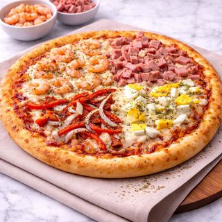 pizza 4 estaciones (grande)