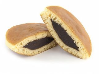 Dorayaki de judía roja