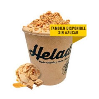 Tarrina turrón con trocitos 500 ml