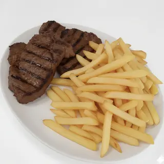 Filete ternera con patatas