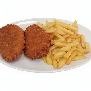 Pechuga Pollo con patatas