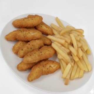 Fingers De Pollo Patatas Fritas