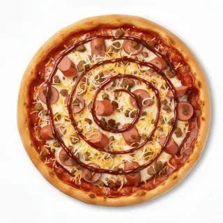 Pizza Barbacoa Vegana