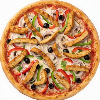 Pizza Pollo Vegana