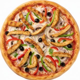 Pizza Pollo Vegana
