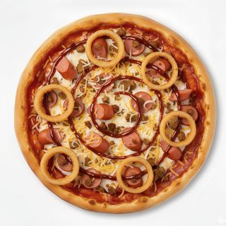 Pizza Vegana Onion Rings