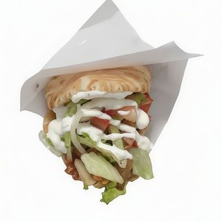 Shawarma en pan de pita