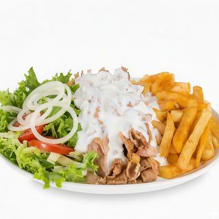 Plato shawarma