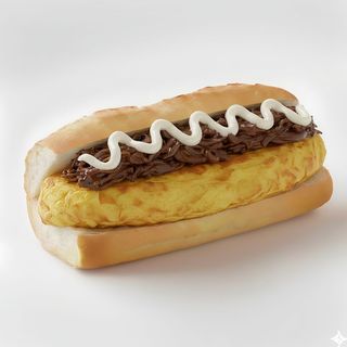 Bocata tortilla mechada