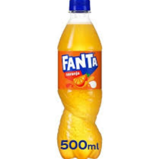 Fanta Naranja medio litro 