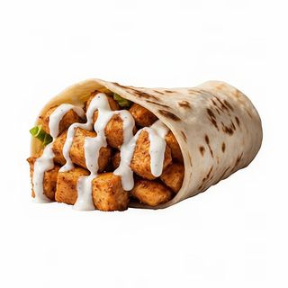 Rollo kebab sin verduras