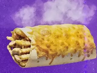 Tacos de pollo gratinado