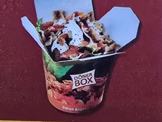Box kebab pequeño