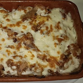 Plato gratinado kebab grande