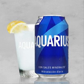 Aquarius Limón lata 330ml.