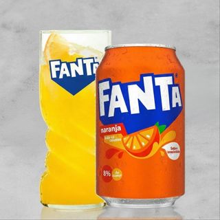 Fanta Naranja lata 330ml.