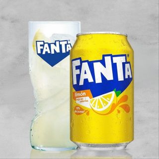 Fanta Limón lata 330ml.