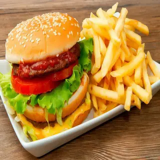 Menú Hamburguesa De Pollo