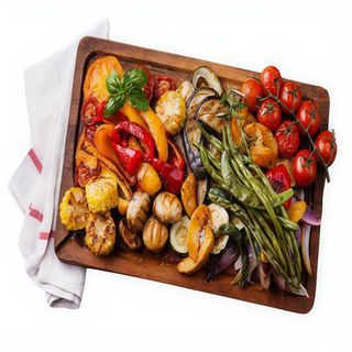 Tabla de verdura al horno