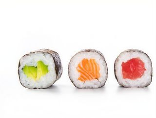 42. Maki Aguacate Con Atún Y Gamba (8 Uds.)