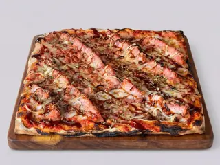 Pizza Barbacoa (Mediana Redonda De 30 Cm.)