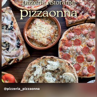 Pizza Gorgonzola Con Parmesano (Mediana Redonda De 30 Cm.)