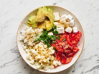 Rice Vegetarian Healthy Bowl