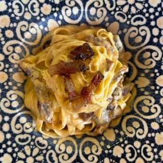 Tagliatelle Carbonara Española
