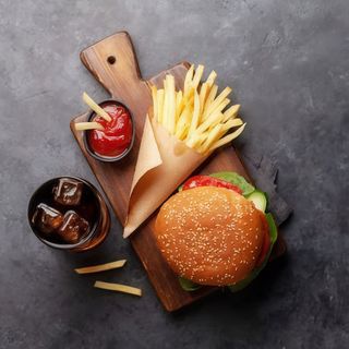 Menú Hamburguesa Crispy Chicken