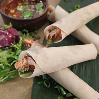 Rollitos De Panqueque Con Pato