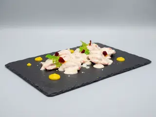 Ravioli a la trufa negra