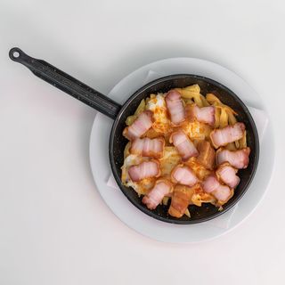 Huevos Rotos Con Torrezno De Soria