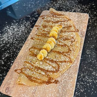 Crepes De Dulce de Leche con Plátano