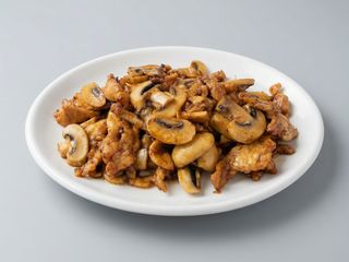 Cerdo Con Champiñones