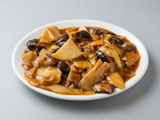 Bambú & Setas Chinas Salteadas