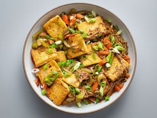 Tofu Salteado con Verduras