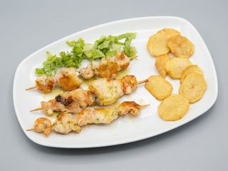 Brochetas De Pollo