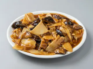 89. Bambú Y Setas Chinas Salteadas