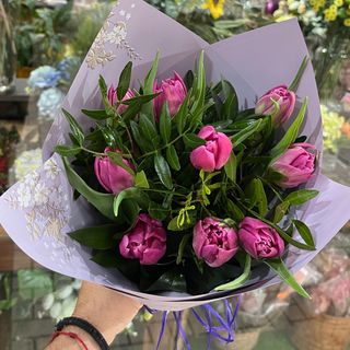 Ramo 10 Tulipanes Rosa "La Unión"