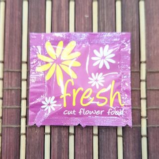 Sobre de vitaminas para flor cortada