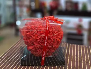 Corazón con luz