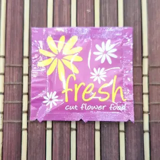 Sobre de vitaminas para flor cortada