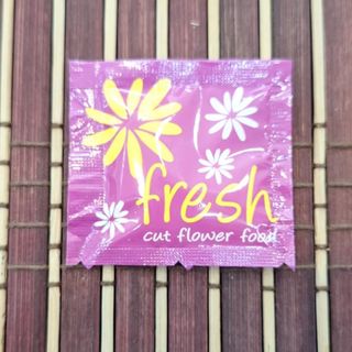 Sobre de vitaminas para flor cortada