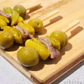 Gildas de anchoas del cántabrico (4 UD.)