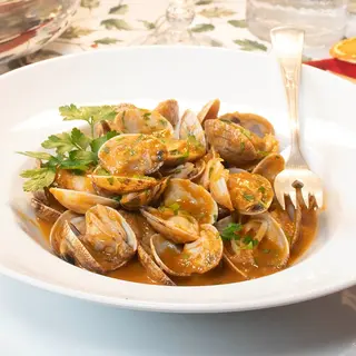 Almejas a la marinera o plancha