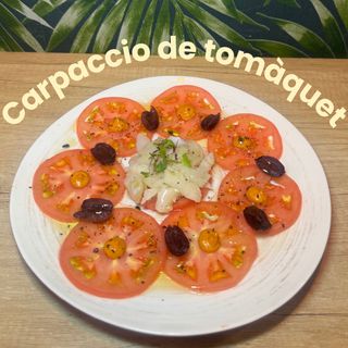 Carpaccio de tomàquet