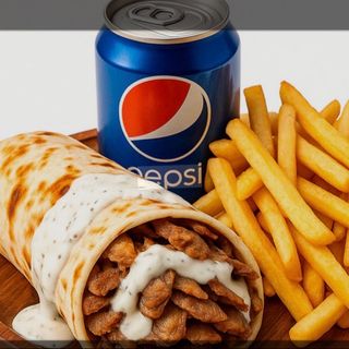 1 menu durm mixto solo carne sin verdura