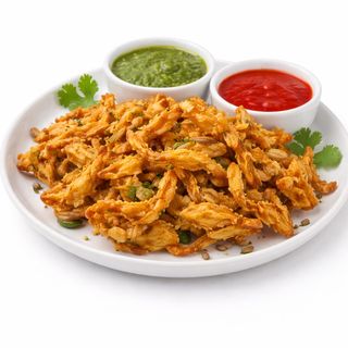 Onion Bhaji (Fritura Crujiente de Cebolla)
