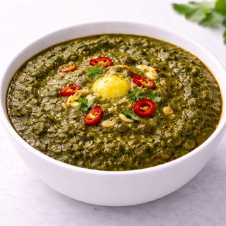 Sarson Ka Saag (Curry de Hojas de Mostaza)
