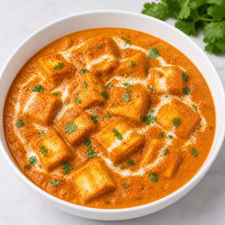 Shahi Paneer (Queso Indio en Salsa Cremosa)